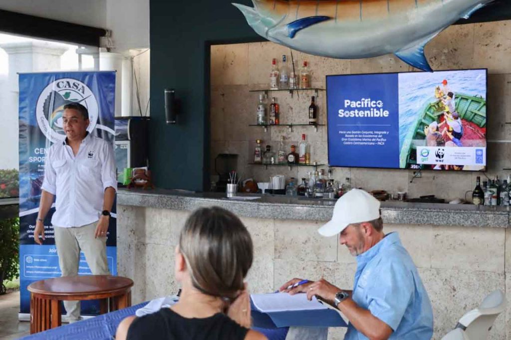 Pacífico Sostenible se presenta en el marco del ILTTA 84: Una oportunidad clave para fortalecer alianzas en torno a la pesca deportiva responsable 1 PS en lanzamiento de CASA